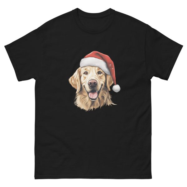 Christmas Golden Retriever unisex classic T- shirt