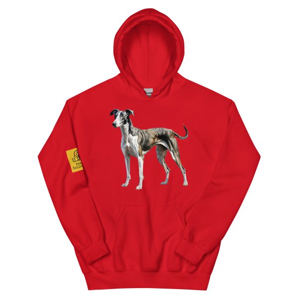 Whippet unisex  hoodie